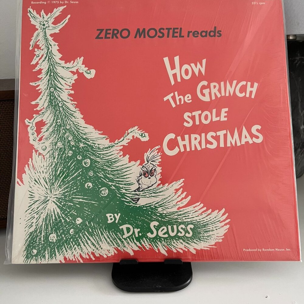 🎄 Vintage Zero Mostel Reads “How the Grinch Stole Christmas” – Random House LP